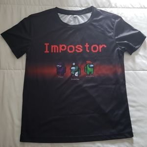 NEW Kids Among us Impostor short sleeve tee XS